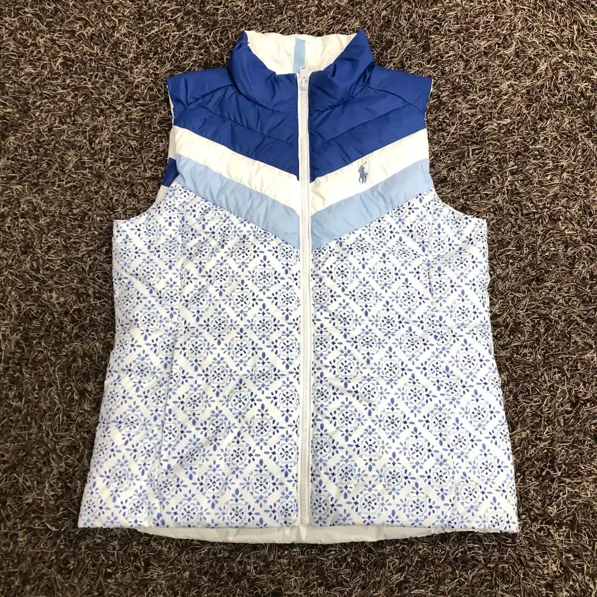 S ポロラルフローレン リバーシブル キルティング ダウン ベスト
