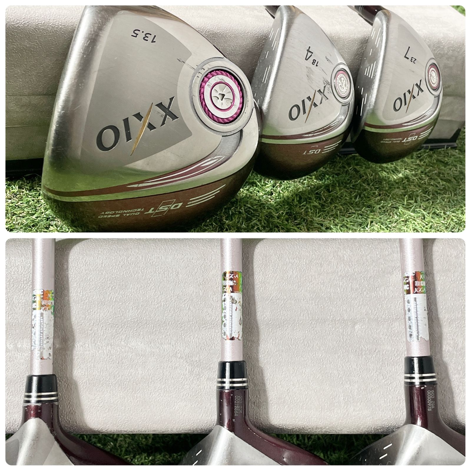 XXIO MP 900 ボルドー レディース L ゴルフクラブセット 8本 右 ゼクシオ9 ゼクシオナイン