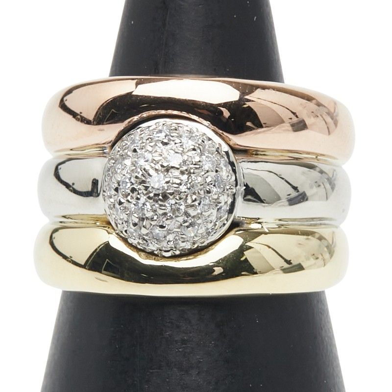 スタージュエリー スリー K18YG イエローゴールド レディース STAR JEWELRY 1-0235865