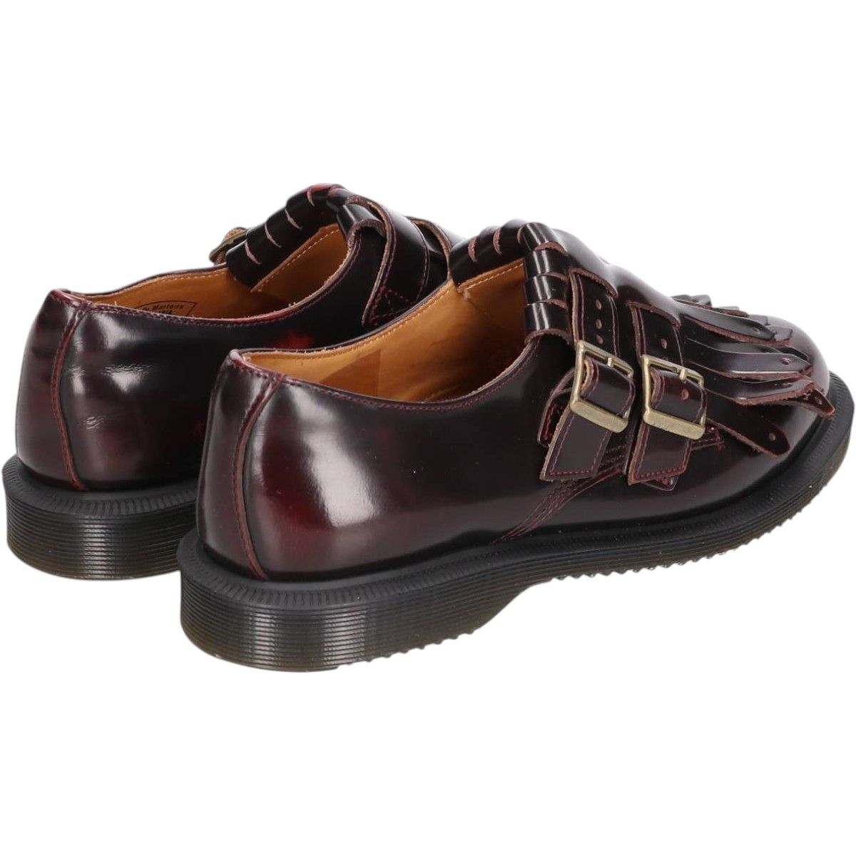 古着 ドクターマーチン Dr.Martens キルト モンクストラップシューズ 4 レディース23.0cm相当 saa015190