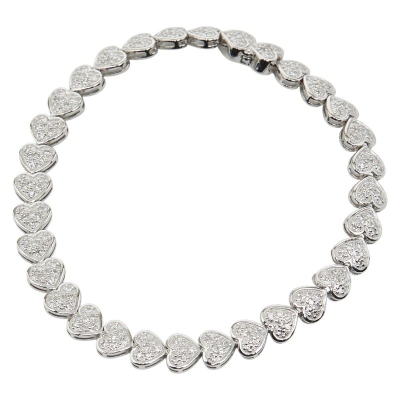 ハート モチーフ Pt 900 プラチナ レディース 1-0238709