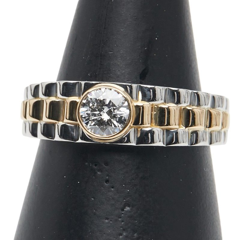 Pt900ベース K18コンビ レディース 1-0240411