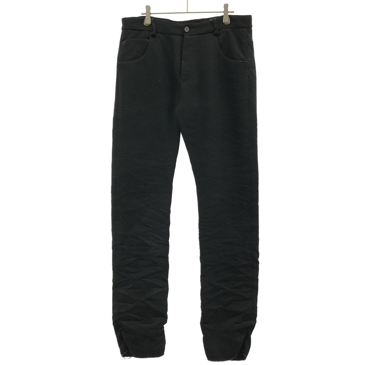 LAYER-0 レイヤーゼロ 13 AW アンティークウールパンツ FWM 13-26 ブラック 46
