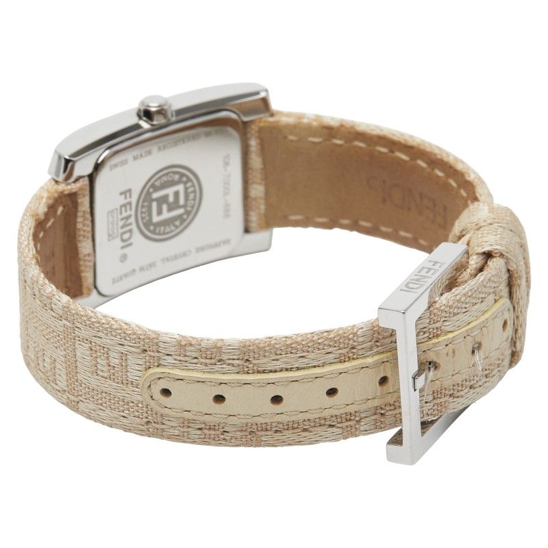 フェンディ オロロジ クラシコ 7000L シルバー ベージュ ステンレス