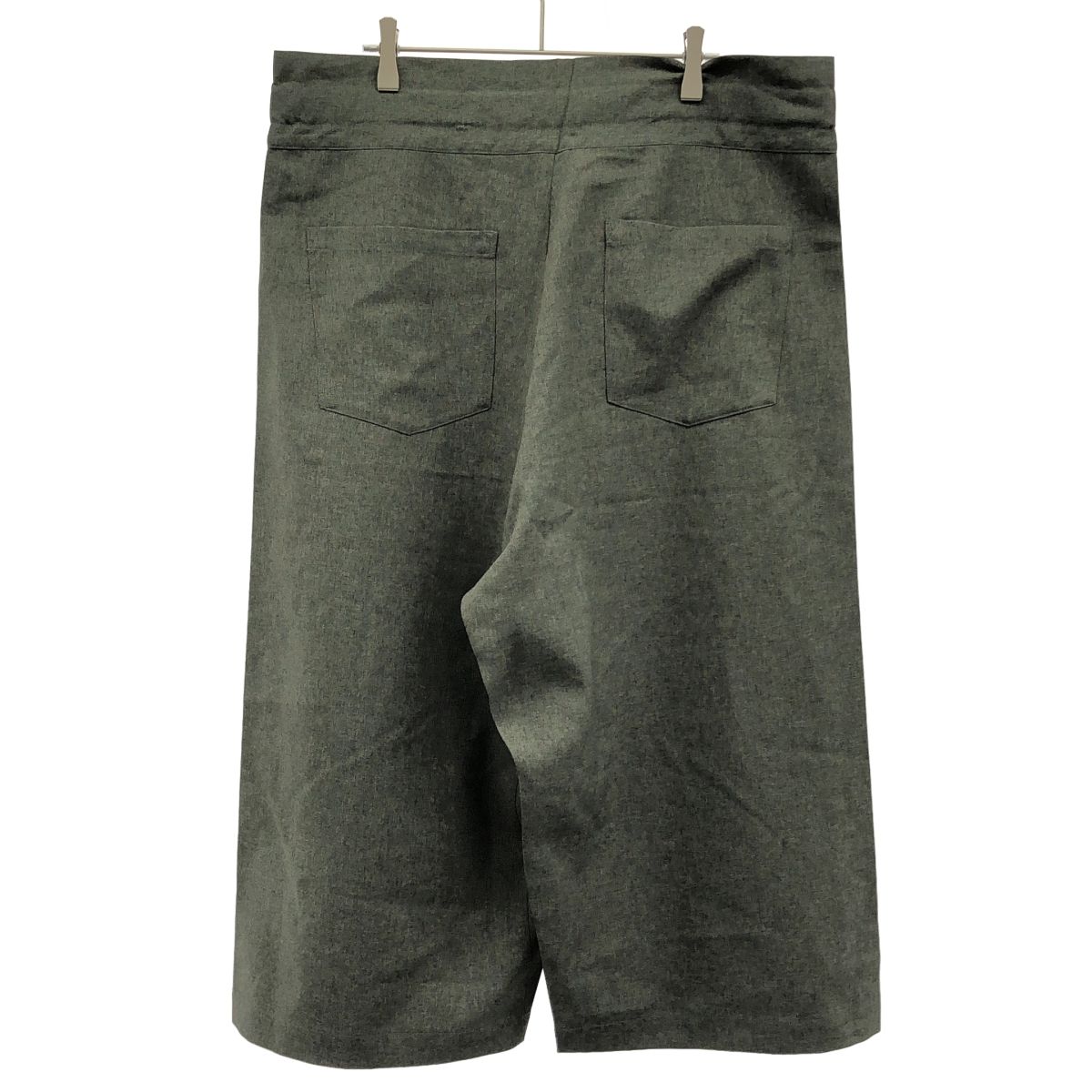 me ISSEY MIYAKE ミーイッセイ ミヤケ アジャスター付き ワイドパンツ MI63FF451 グレー F