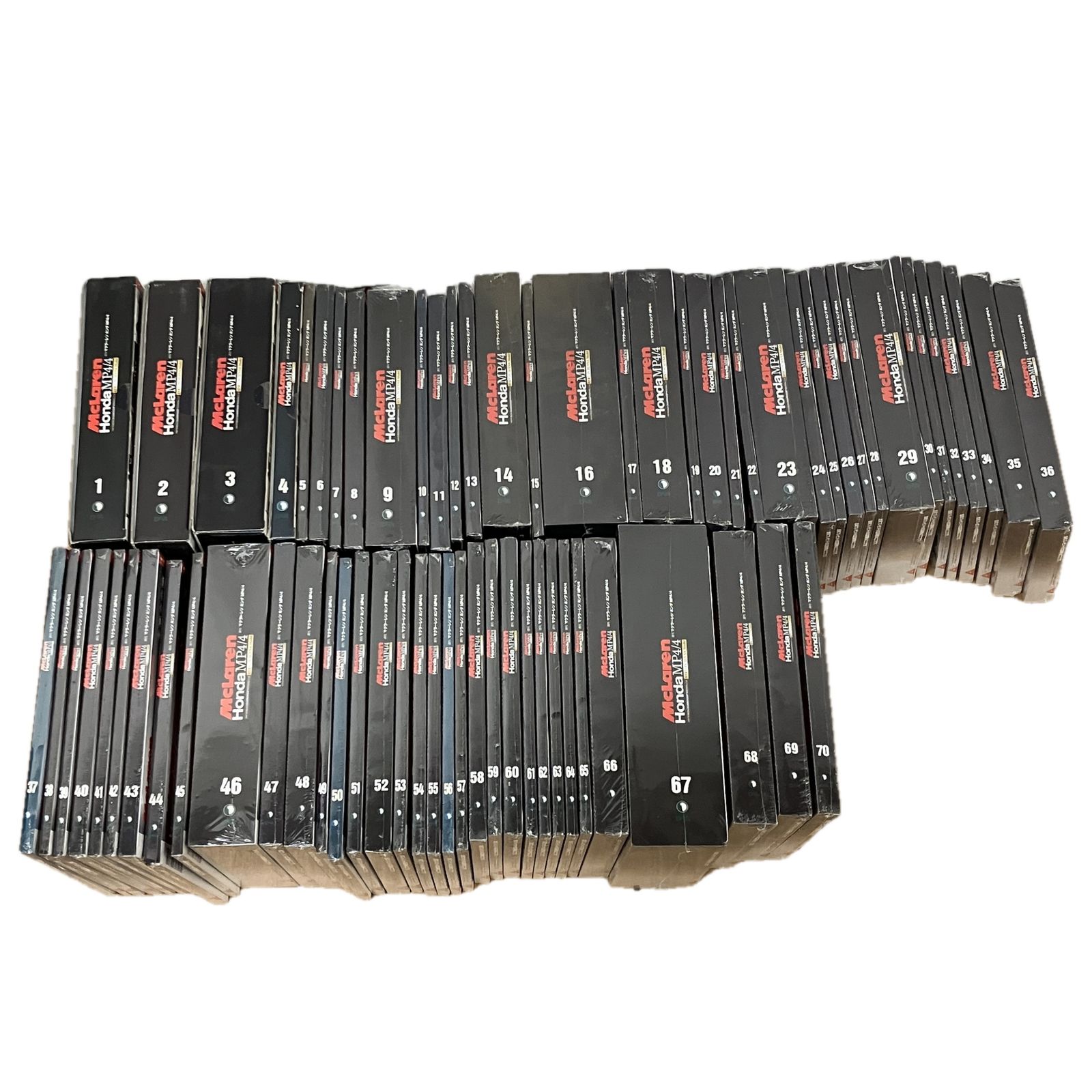 De McLAREN Honda MP 4 1 8 マクラーレン ホンダ 70 全70巻 アイルトン セナ ディアゴスティーニ 未組立