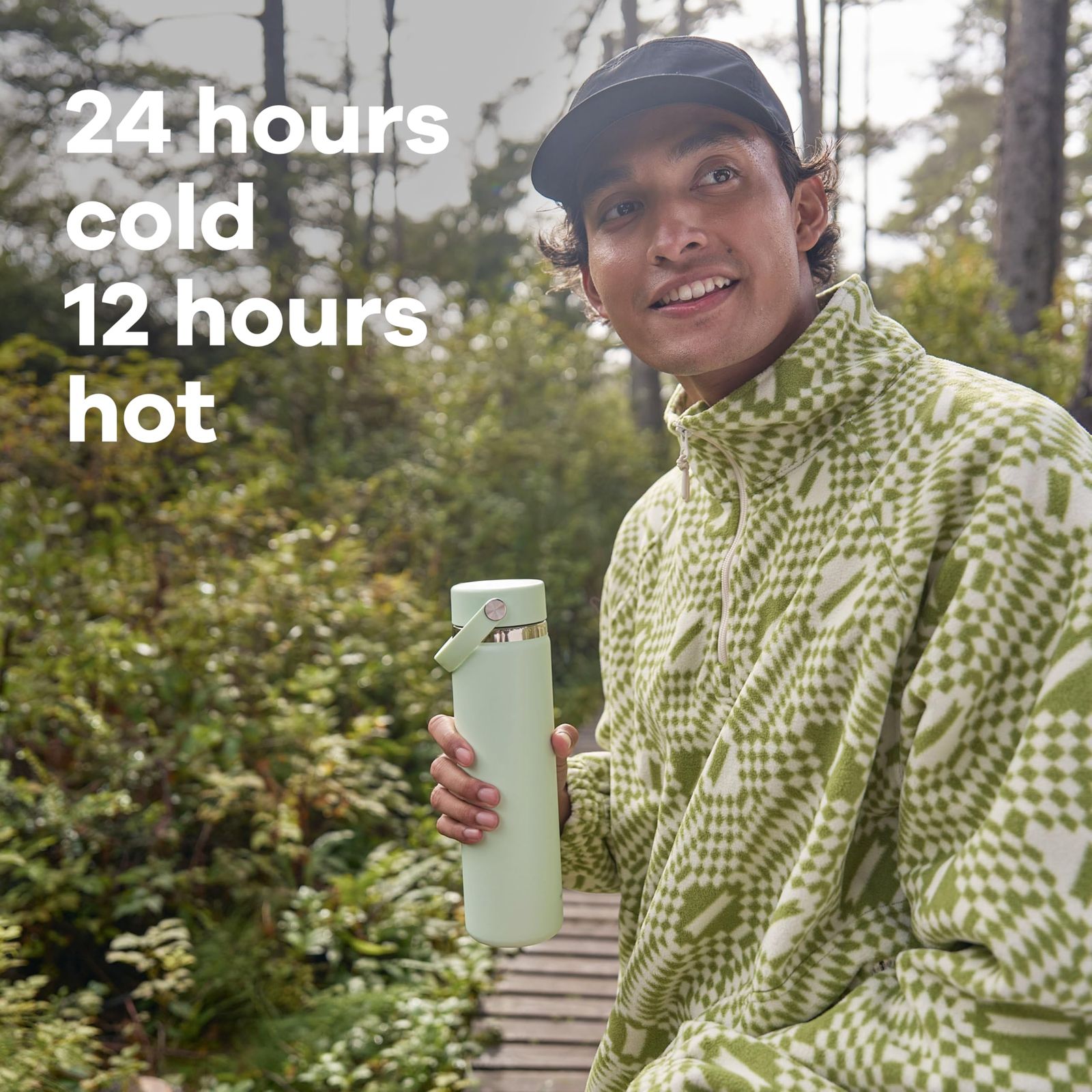  ステンレス ボトル Wide Mouth ワイドマウス 40 oz 1 L バーチ 保温 保冷 水筒 日本 トレッキングポール ウォータージャグ 水筒 ジャグ タンク