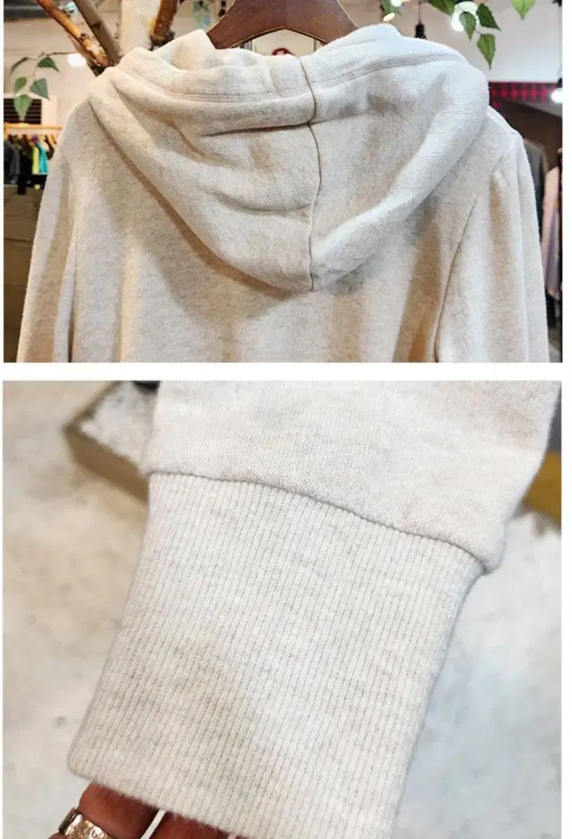 ベージュ フード