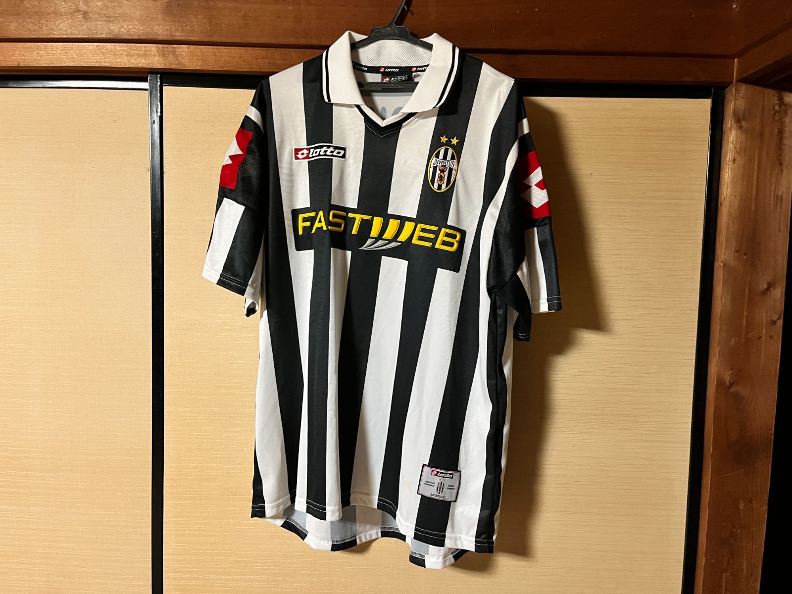 Lサイズ 02 03 Lotto ユベントス ユニフォーム デル ピエロ 10番