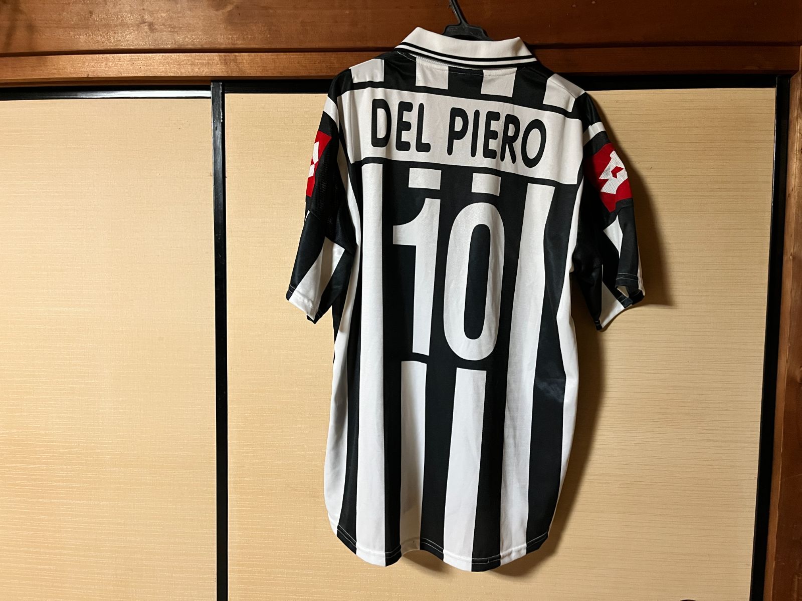 02/03 Lotto ユベントス デル・ピエロ 10番 ユニフォーム ☆Lサイズ 美品☆02/03 Lotto ユベントス ユニフォーム デル・ピエロ