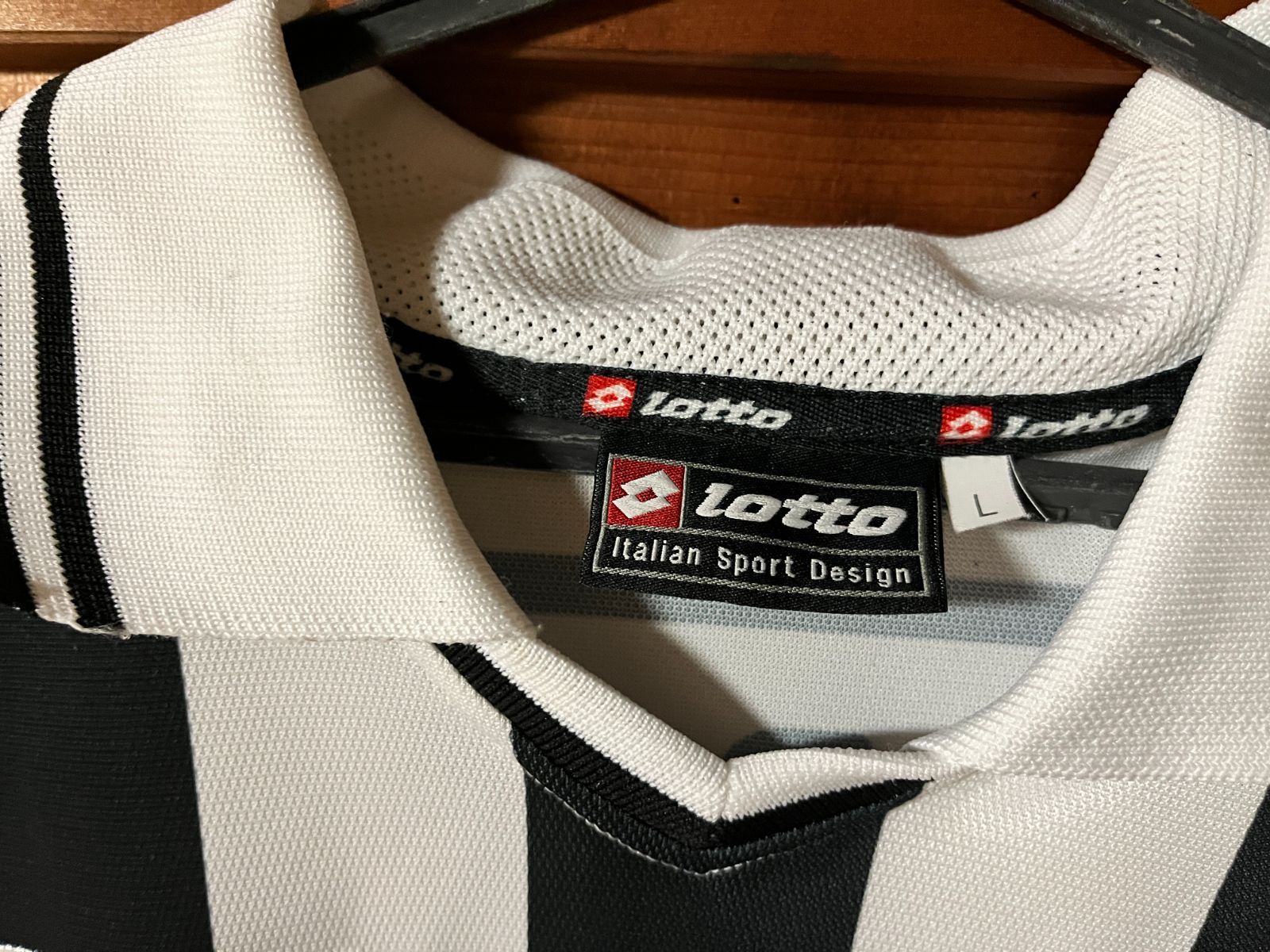 ☆Lサイズ 美品☆02/03 Lotto ユベントス ユニフォーム デル・ピエロ