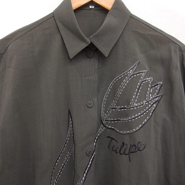 トクコプルミエブォル魚柄シフォン長袖ブラウス トクコプルミエブォル魚柄シフォン長袖ブラウス