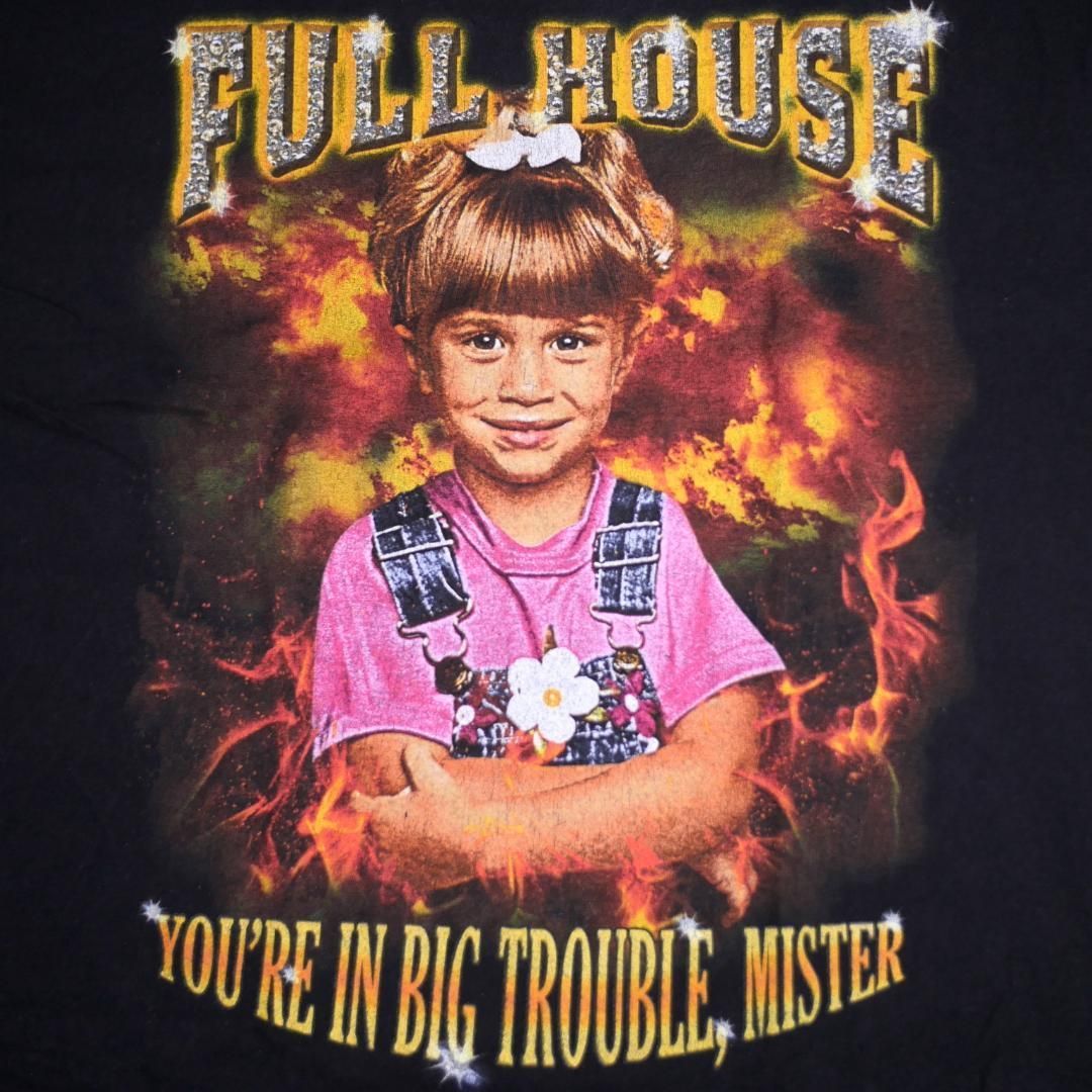 L】海外ドラマ FULL HOUSE フルハウス Tシャツ ミシェル オルセン姉妹 