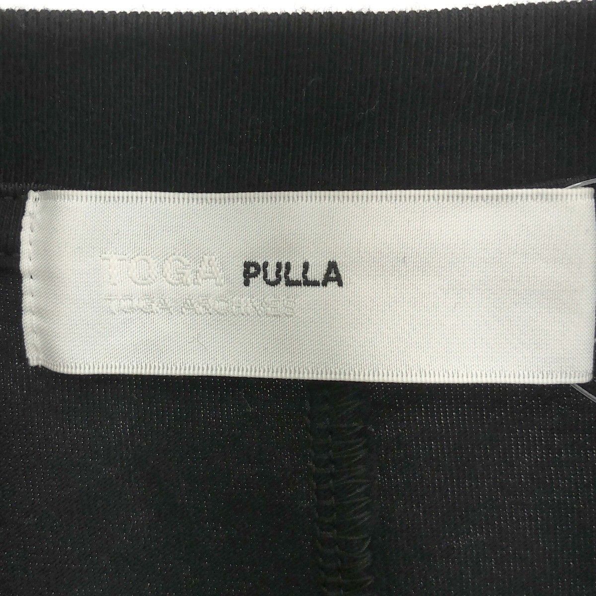  TOGA PULLA トーガ プルラ 24 AW Cotton jersey T-shirt コットンジャージーTシャツ TP 242-JK 236 ブラック 36 半袖(Tシャツ) Tシャツ カットソー