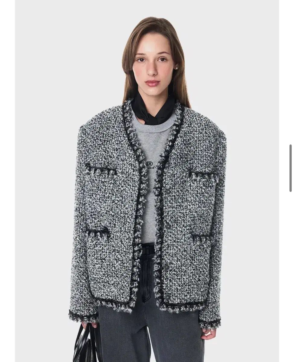 グローブ ALIA TWEED JACKET ブラック