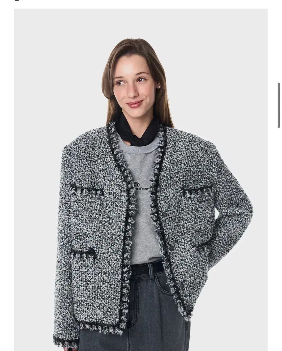 グローブ ALIA TWEED JACKET ブラック