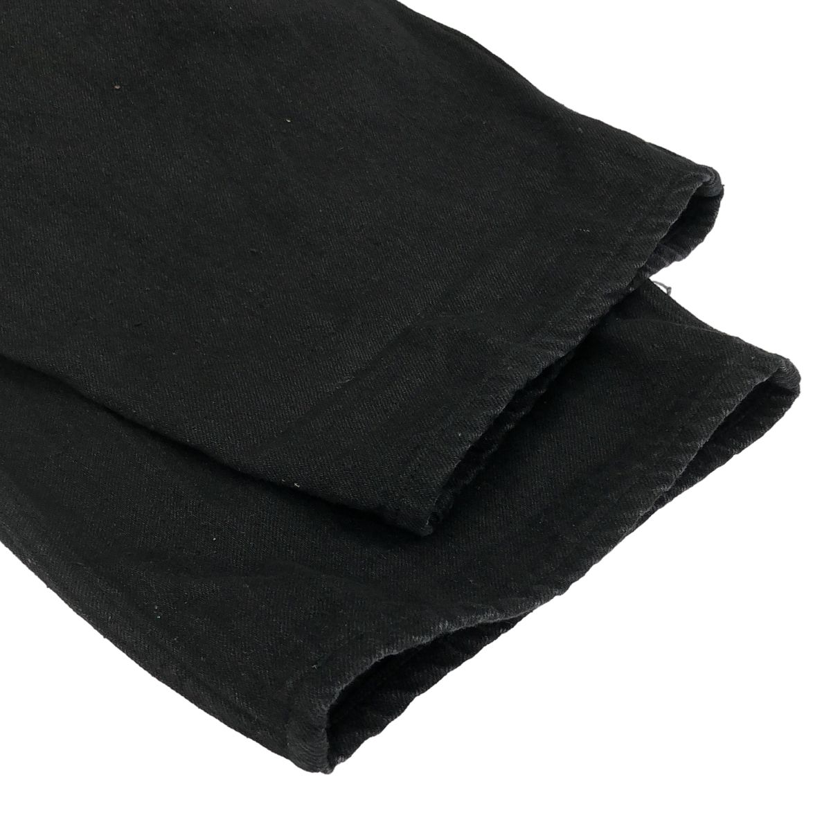 COMOLI コモリ 23SS デニムベルテッドパンツ X01-03001 ブラック 3