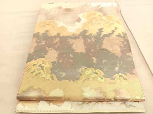 平和屋着物□希少 西陣織 天平初年創始の京の老舗 洛陽織物 訪問着