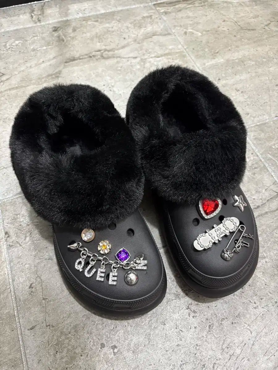 ファーエバー クラッシュ クロッグ クロックス ブラック 38