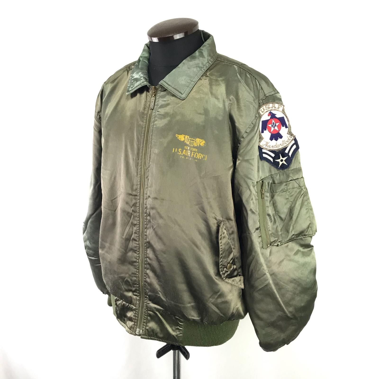 80s-90s/日本製☆U.S.AIR FORCE☆TYPE J-7/フライトジャケット【メンズ