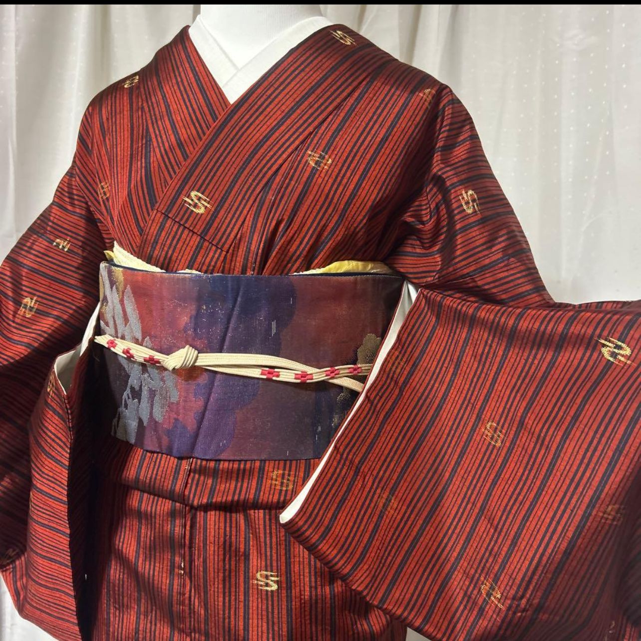 琉球絣風 フルセット