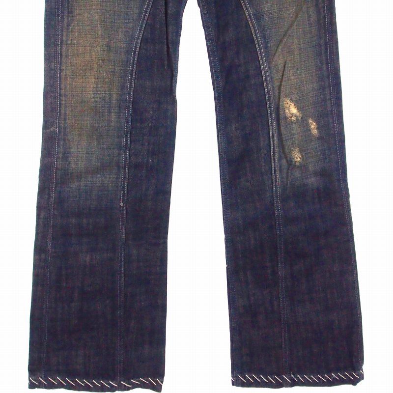 ANTIQUE DENIM 28 INDIGO ANTIK DENIM アンティックデニム 31インチ 