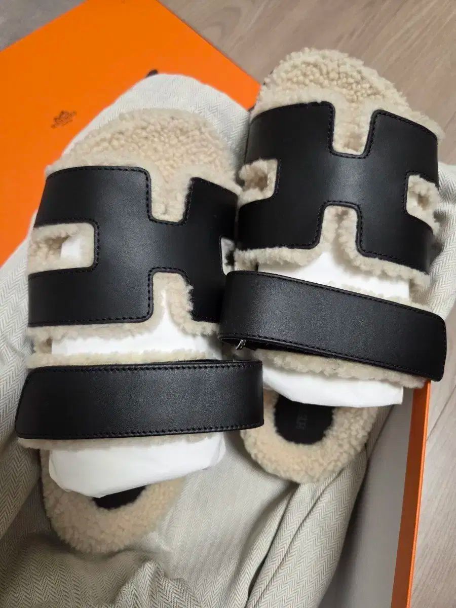 Hermes エルメス シプレ シープスキン 37 5