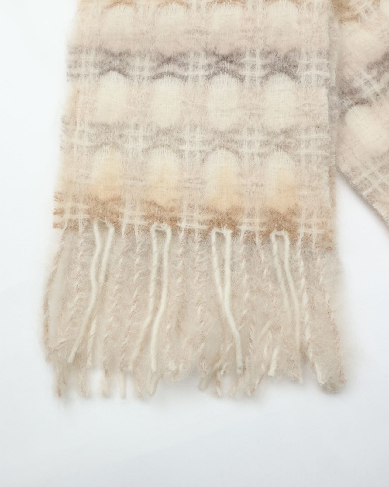 モヘアストール