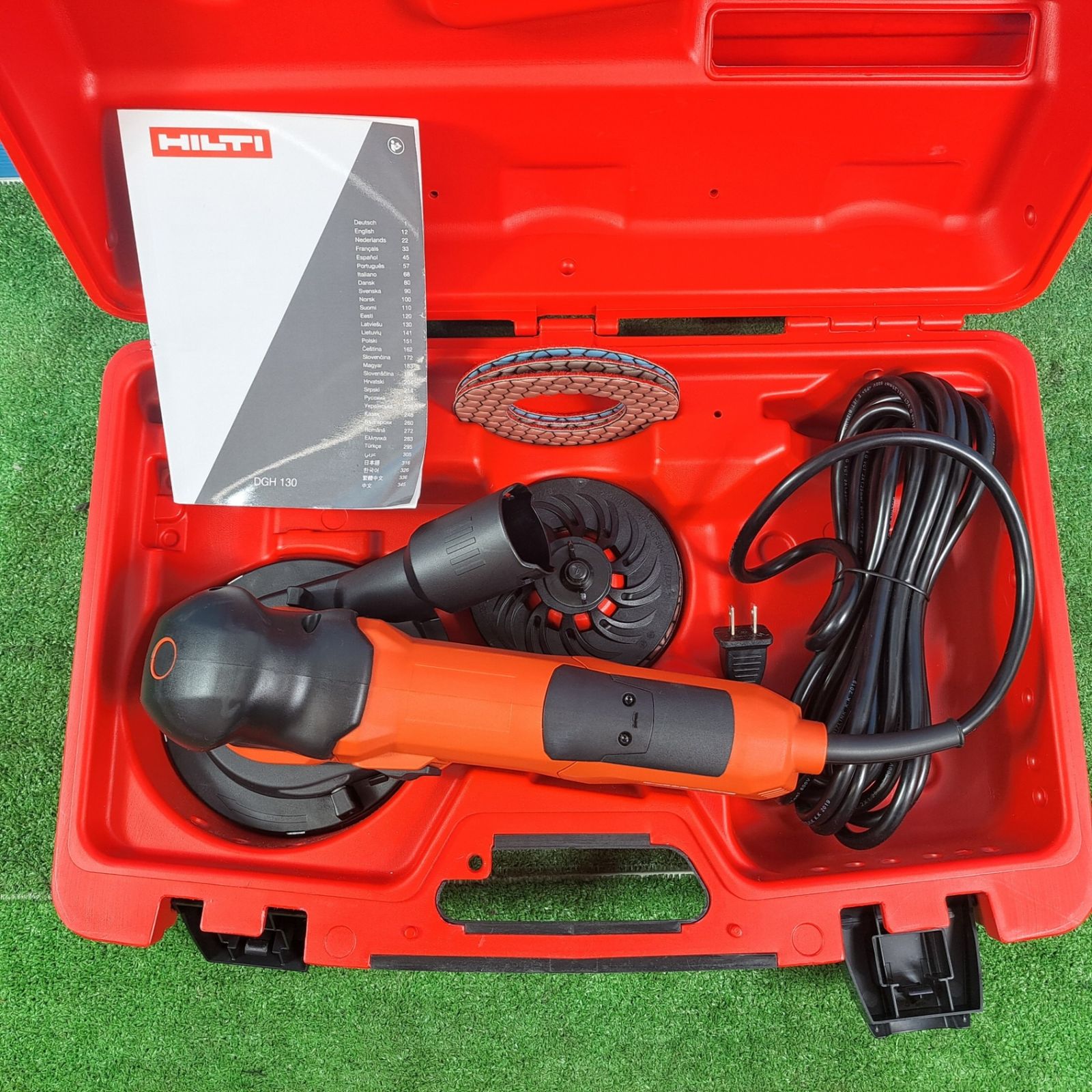 HILTI ヒルティ コンクリートグラインダー DGH 130 100V ダイヤモンドグラインダー 岩槻店