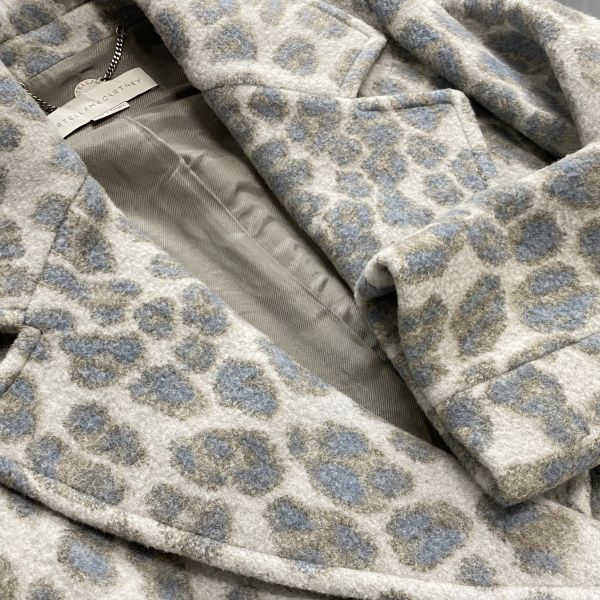 ◇ ステラマッカートニー STELLA McCARTNEY レオパード柄コート