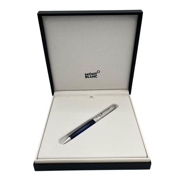 モンブラン MONTBLANC ボールペン マイスターシュテュック アラウンド ザ ワールド イン 80デイズ シルバー色 S5X153