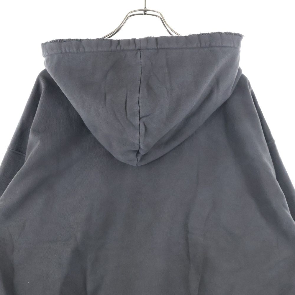 ANCELLM (アンセルム) 25AW HALF ZIP HOODIE ANC-CT117 ダメージ加工