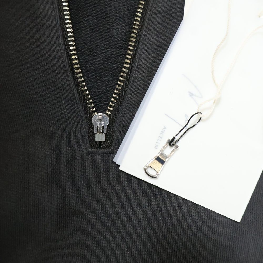 ANCELLM (アンセルム) 25AW HALF ZIP HOODIE ANC-CT117 ダメージ加工