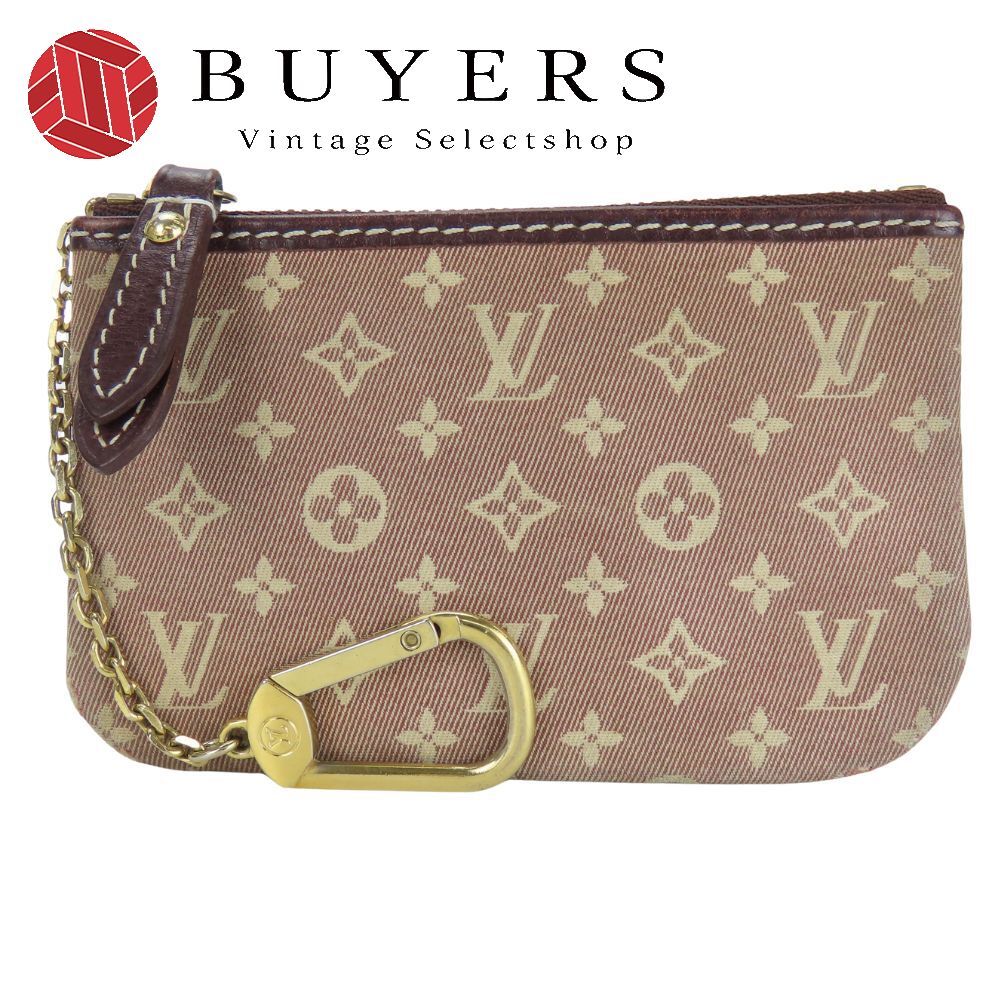 ルイ ヴィトン コインケース ポシェットクレ M 62996 モノグラムイディール セピア ブラウン系 キーリング付き 小物 レディース 女性 LOUIS VUITTON