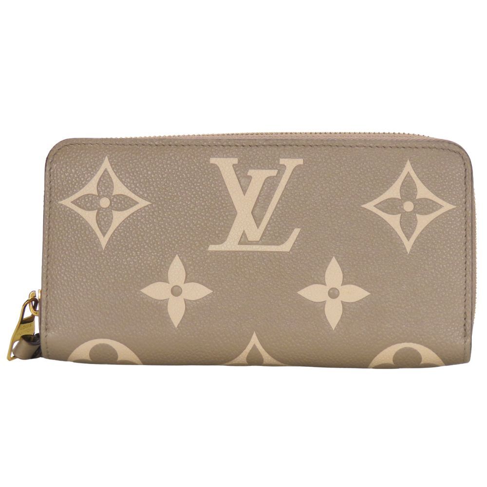ルイ ヴィトン 長財布 ラウンドファスナー ジッピー･ウォレット M 69794 モノグラムアンプラント トゥルトレール クレーム バイ 小物 レディース 女性 LOUIS VUITTON