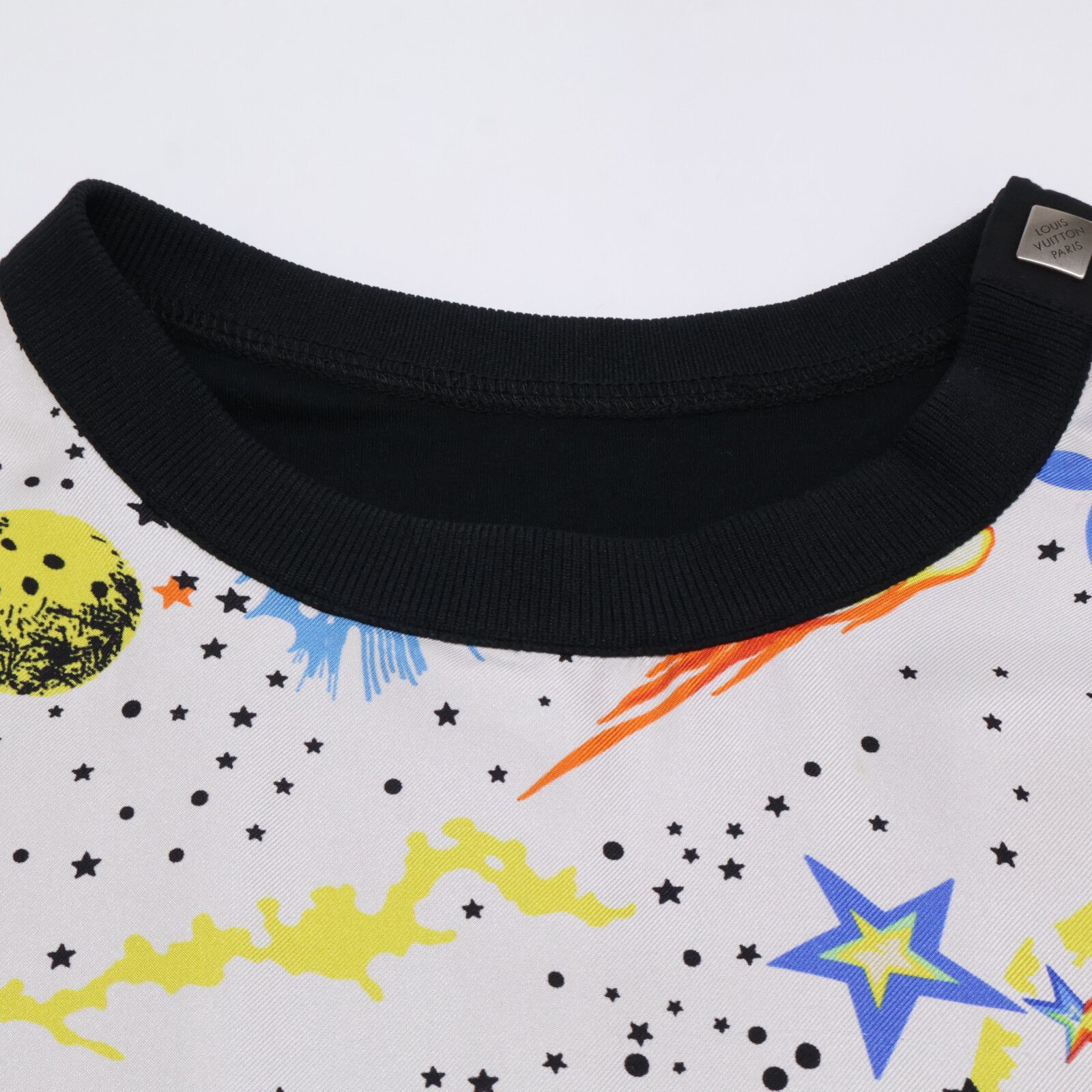  LOUIS VUITTON ルイヴィトン 総柄 ギャラクシー 切り替え Tシャツ 表記なし 半袖(Tシャツ) Tシャツ カットソー