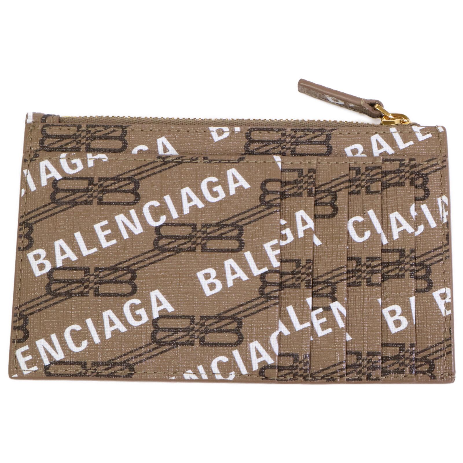 BALENCIAGA バレンシアガ 【美品】640535 BBモノグラム コーティング  