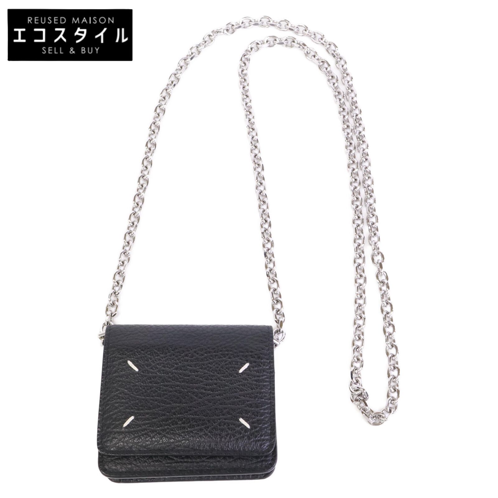Maison Margiela メゾンマルジェラ 11 S56UI0148 P0399 T8013 4ステッチ チェーンウォレット
