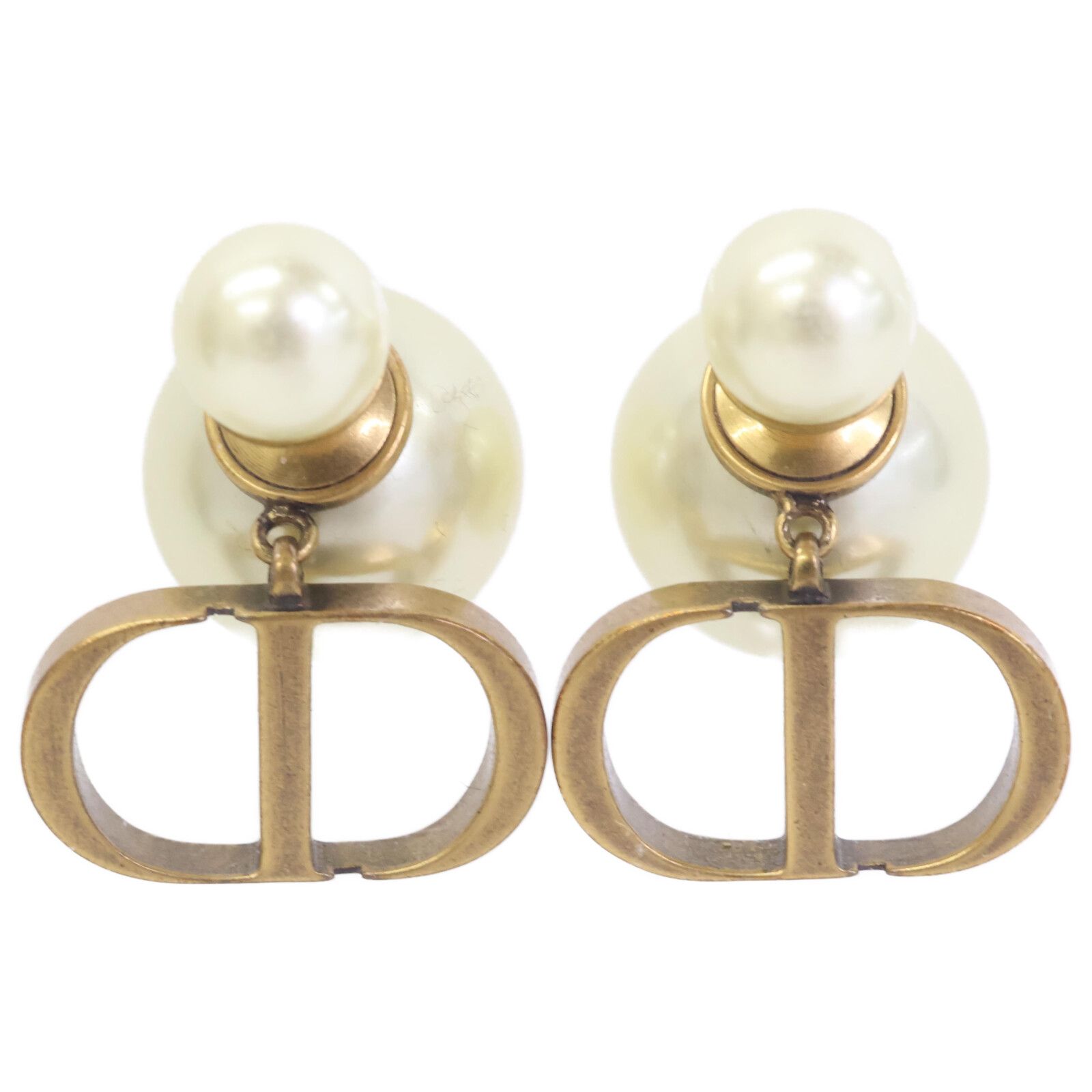 DIOR ディオール Tribales トライバル メタル - レジンパール