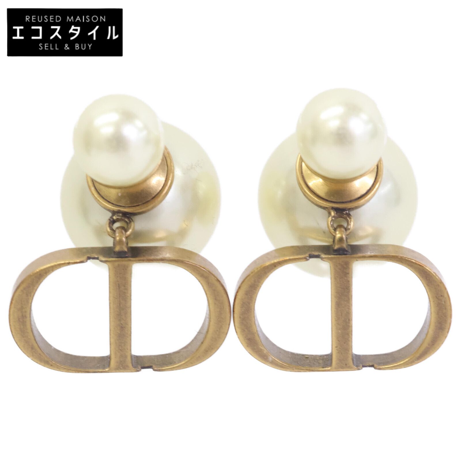 DIOR ディオール Dior Tribales ディオール トライバル メタル - レジンパール