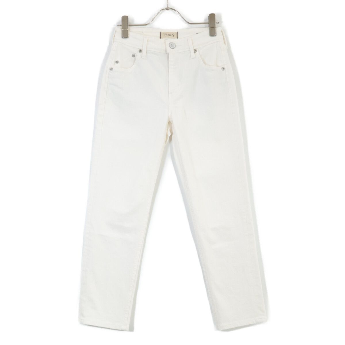 YANUK ヤヌーク ﾎﾜｲﾄ 57142068 Spill Proof ｽﾘﾑﾃｰﾊﾟｰﾄﾞ RUTH ﾊﾟﾝﾂ 21