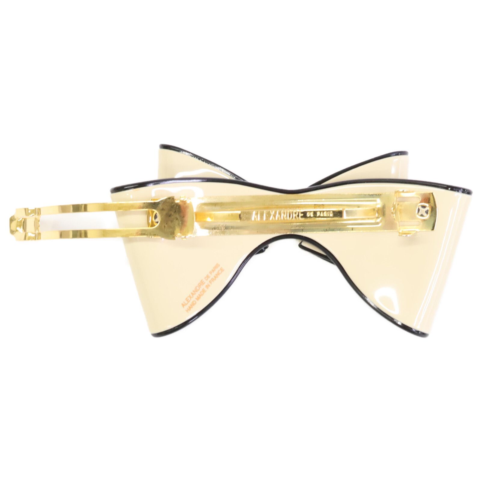  de PARIS アレクサンドル ドゥ パリ パール リボン バレッタ 計2点 その他 ヘアアクセサリー