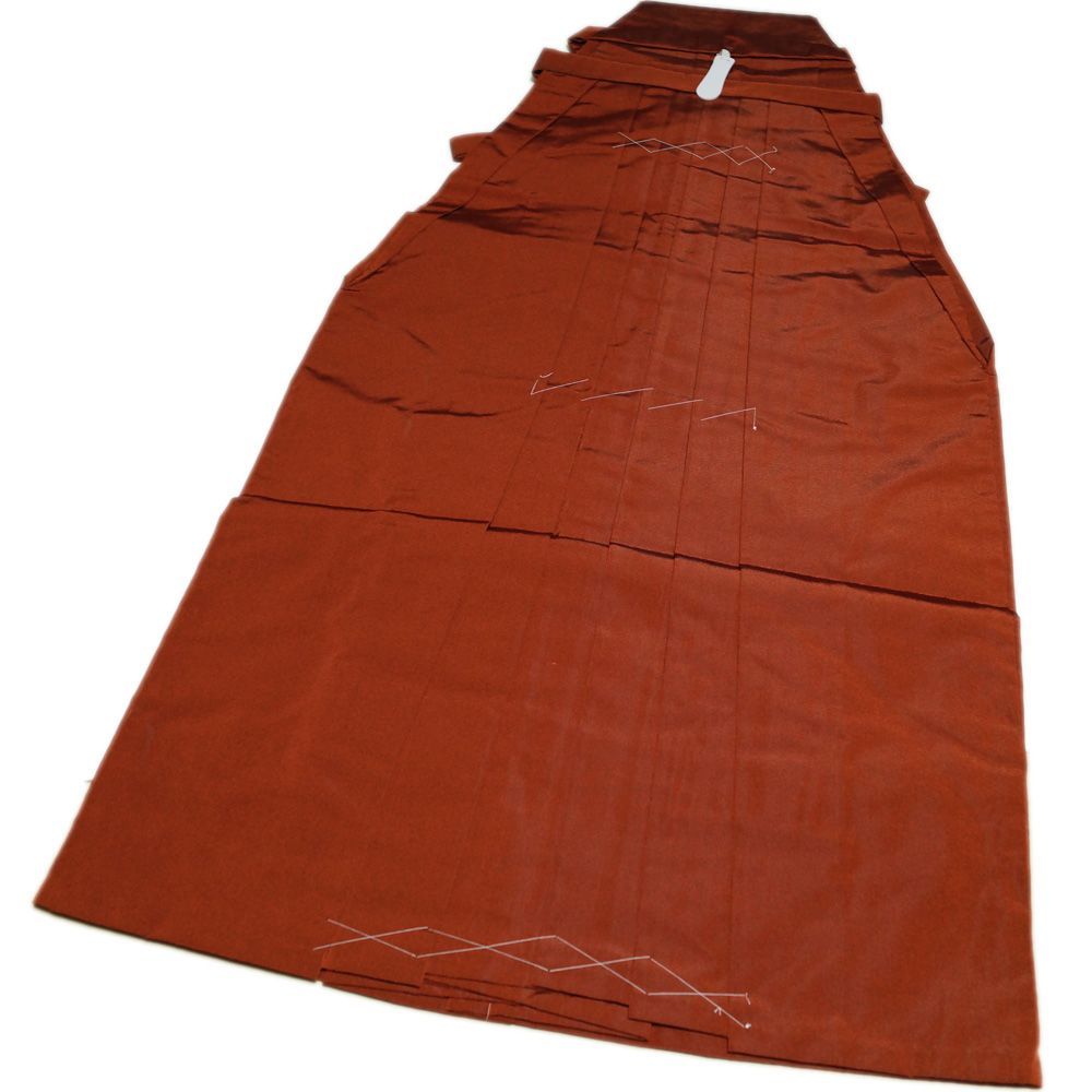 袴 舞踊袴 鳶色系 無地 Mサイズ 紐下 2尺2寸 84 cm 中 馬乗型 股有り 踊り用 踊り 着物 踊り着物 踊り用着物 和服 リサイクル着物 舞踊 衣裳 成人式 舞台衣装 コスプレ