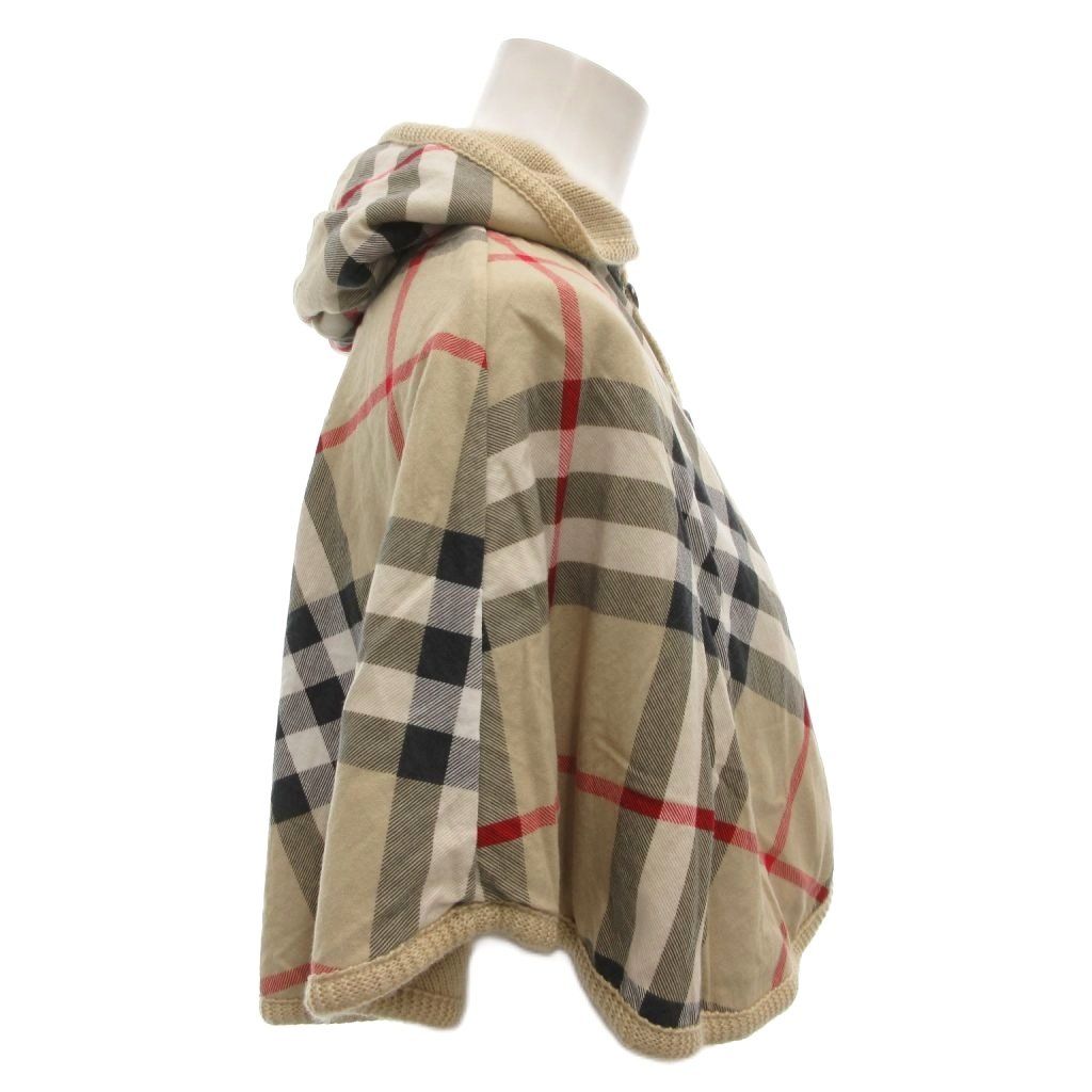 バーバリー ロンドン BURBERRY LONDON リバーシブル ポンチョ ニット