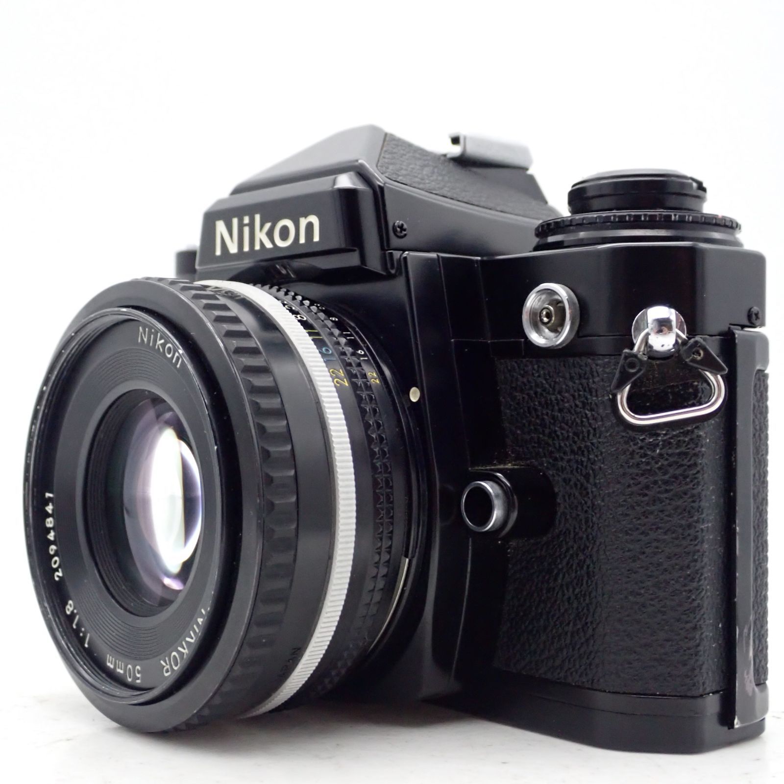 良品 Nikon FE2 ブラック 一眼レフフィルムカメラ 2355393 Ai-s Ais