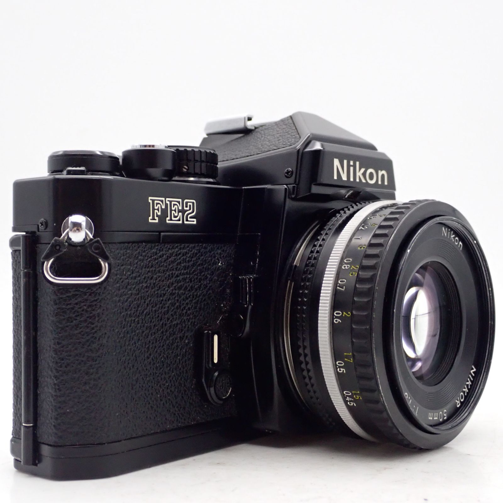 良品 Nikon FE2 ブラック 一眼レフフィルムカメラ 2355393 Ai-s Ais