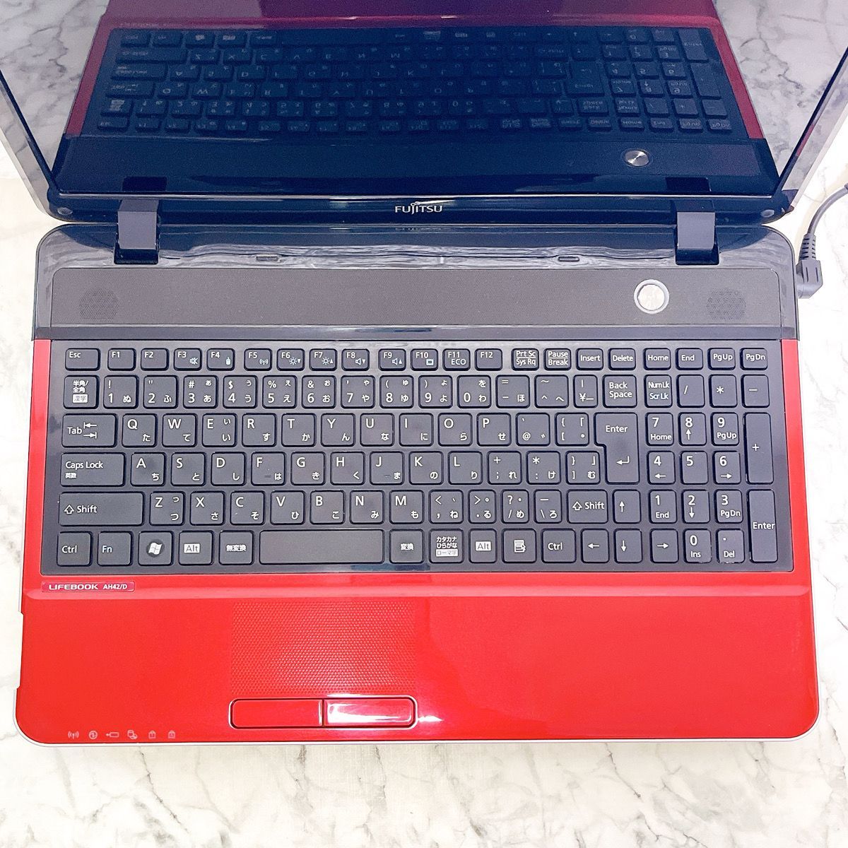 大特価✨爆速SSD512GB✨すぐ使えるノートパソコン赤✨カメラ・オフィス