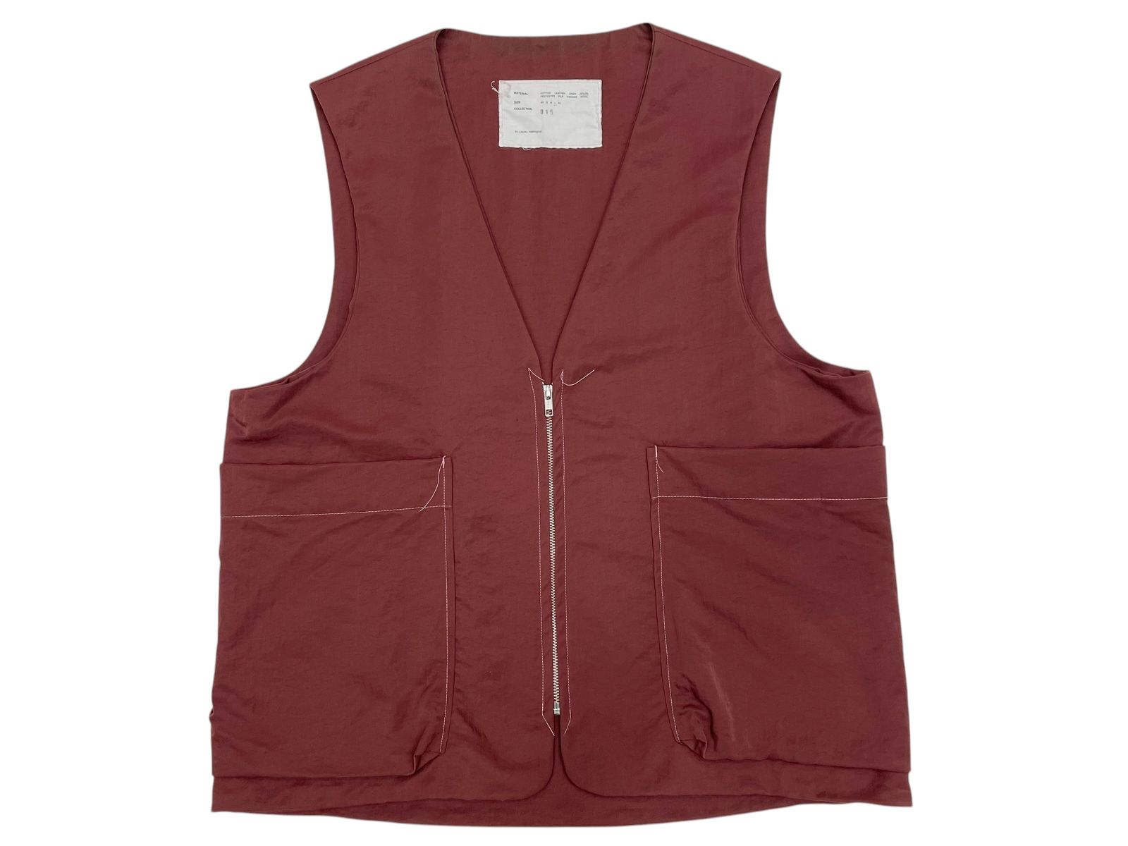 CAMIEL FORTGENS B.V. カミエルフォートヘンス L ジップベスト カミ