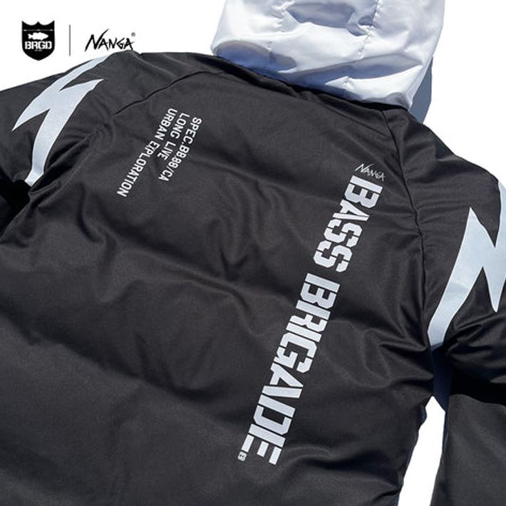 ナンガ x バスブリゲード ダウンジャケット NANGA × BASS BRIGADE