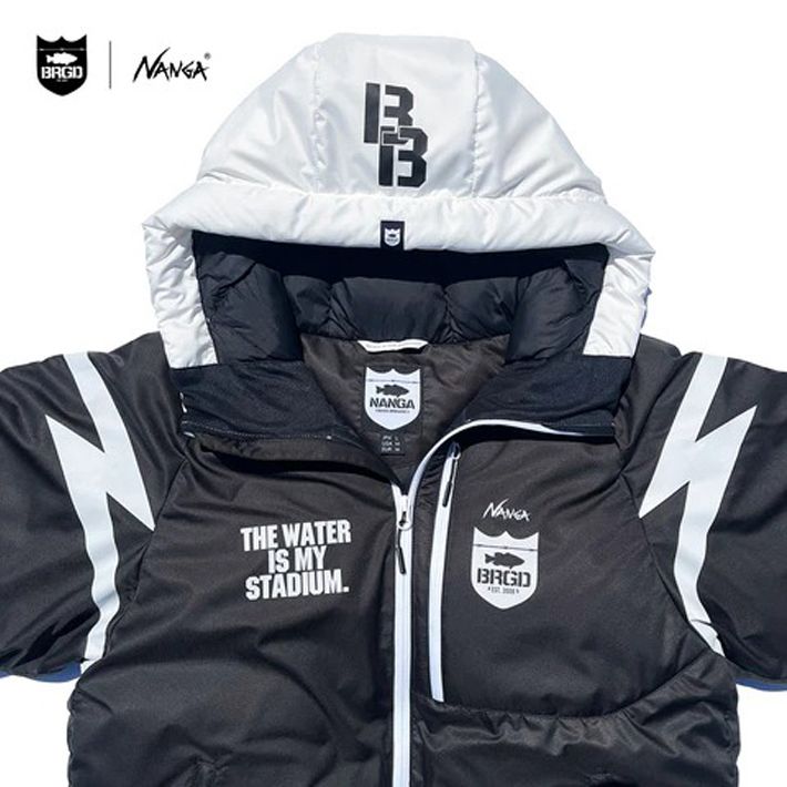 ナンガ x バスブリゲード ダウンジャケット NANGA × BASS BRIGADE